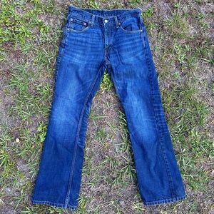 Levi’s 527 Slim Bootcut Blue Jeans 32 x 32